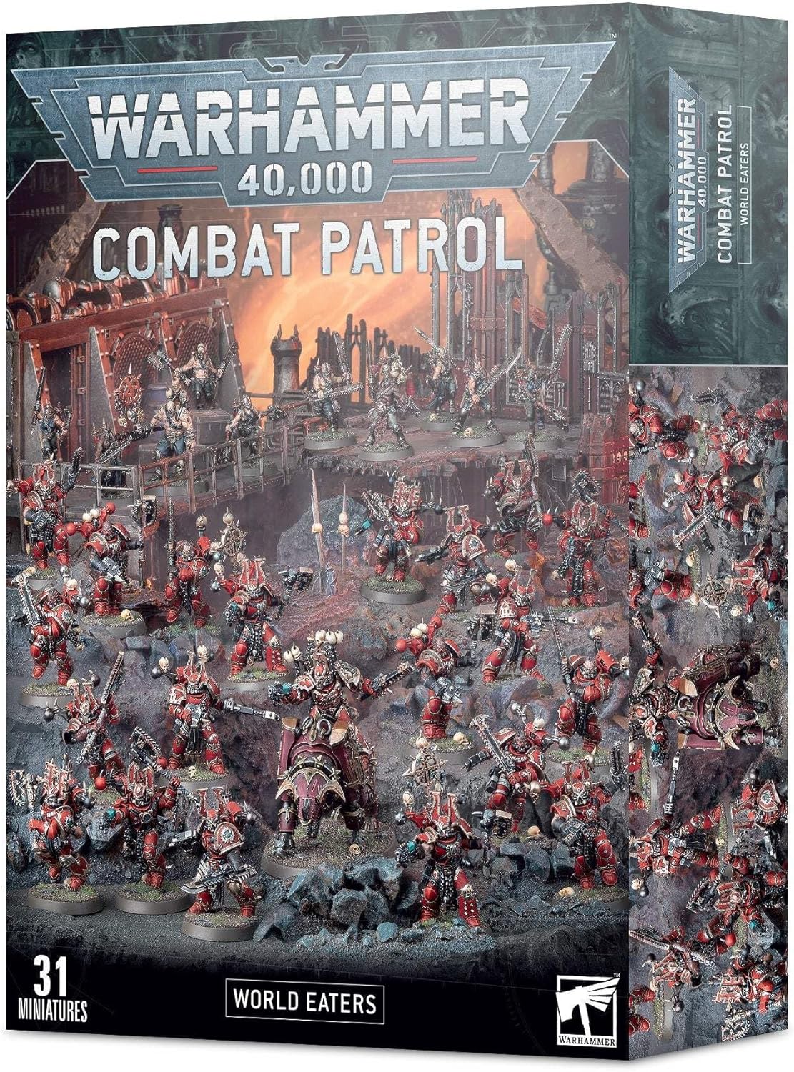 Games Workshop Warhammer 40k Warhammer 40,000 - Combat Patrol: World Eaters, Grey